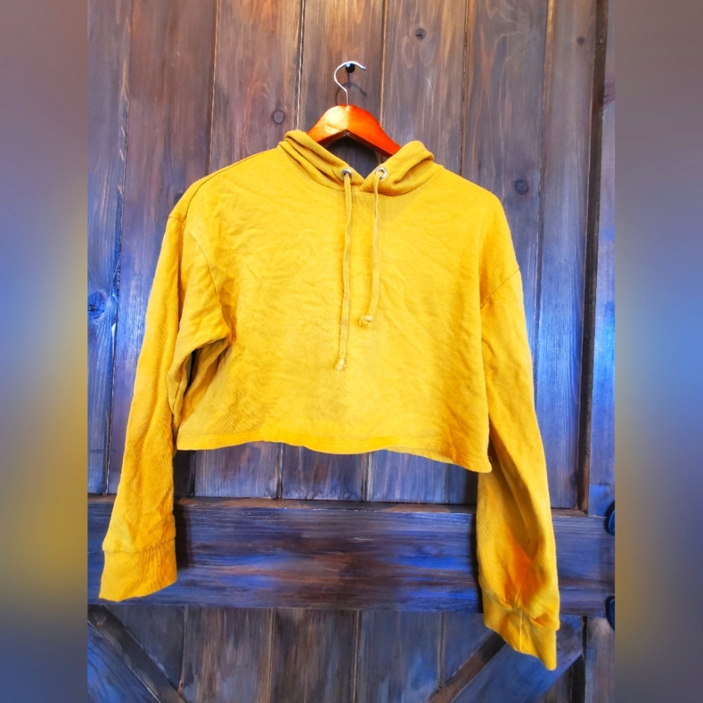 H&M Divided Crop Hoodie